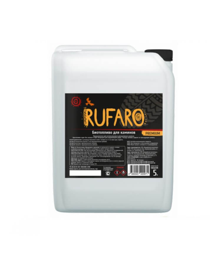Биотопливо Rufaro Premium 5л Биотопливо Rufaro Premium 5л